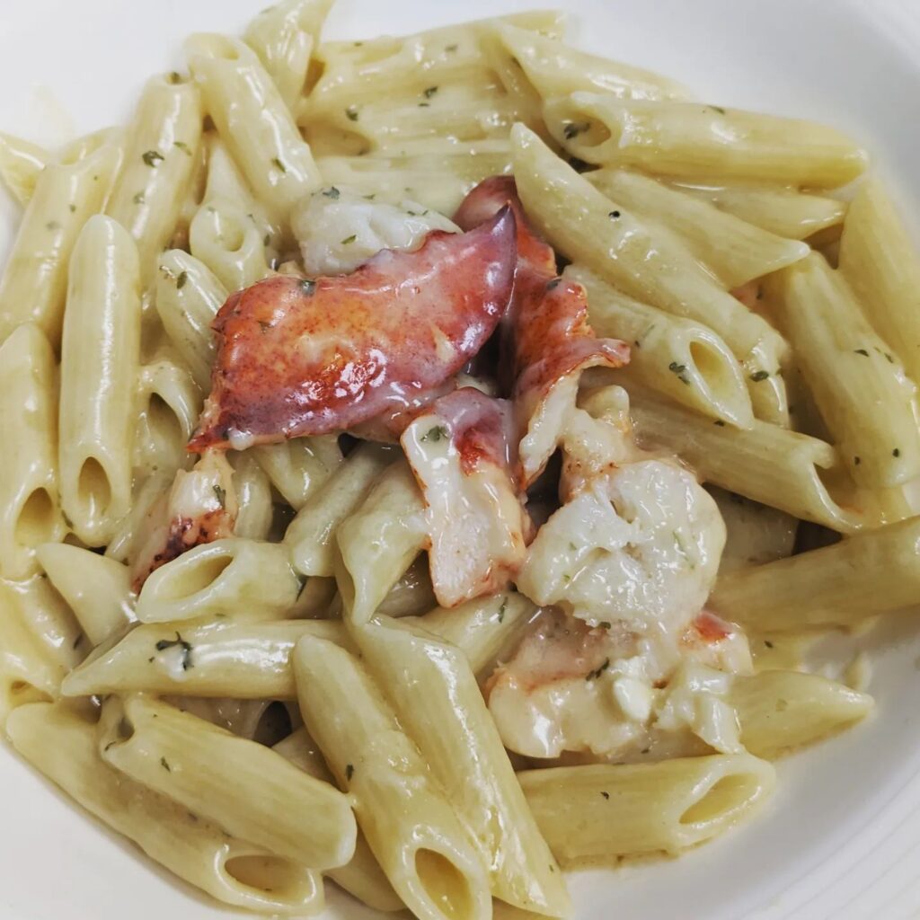 Lobster mac and cheese from Ginger Restaurant